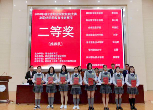 人文与艺术学院学生在2018年“学前教育专业”（高职组）职业技术大赛再创佳绩